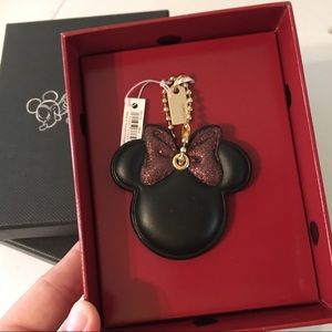 Disney x Coach Minnie Mouse hang key tag
